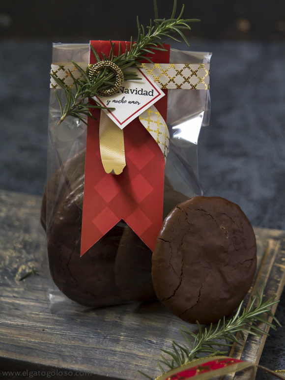 Imprimibles gratis para Navidad y galletas de chocolate gluten free