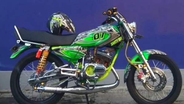 Modifikasi Rx King Warna Hijau Polos, Metalik, Botol, Stabilo, Tosca