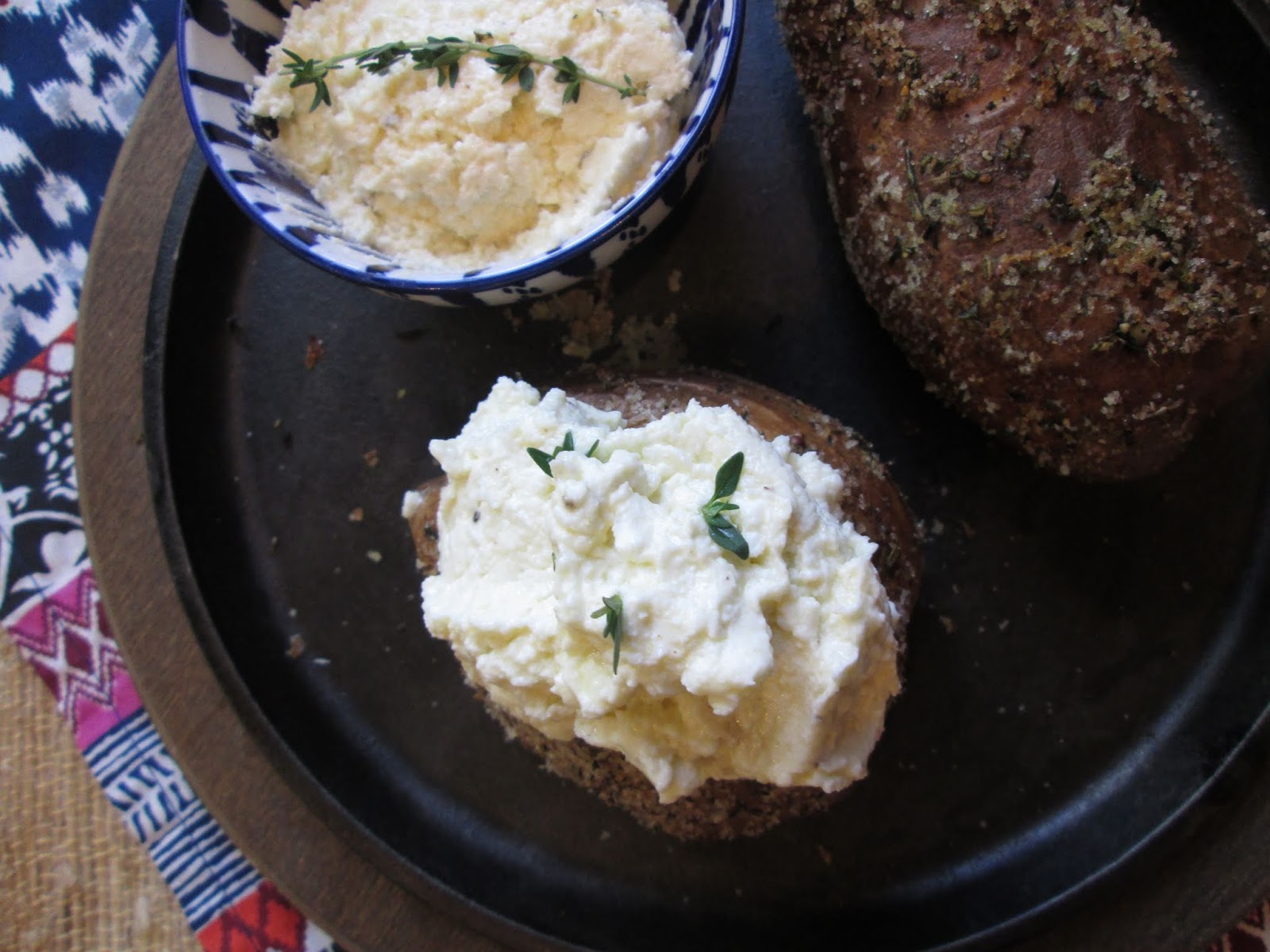 Stirring the Pot Ina Garten's Crusty Baked Potatoes with Whipped Feta