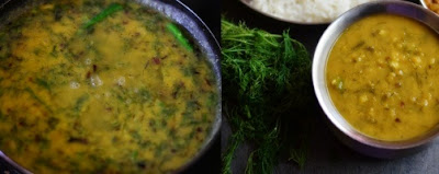 dill leaves dal