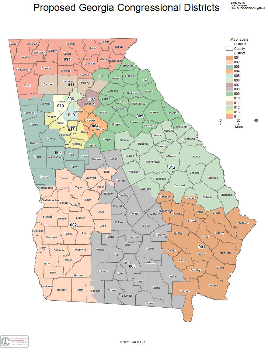 Oconee County Observations: Proposed Democratic House Map Splits Oconee ...