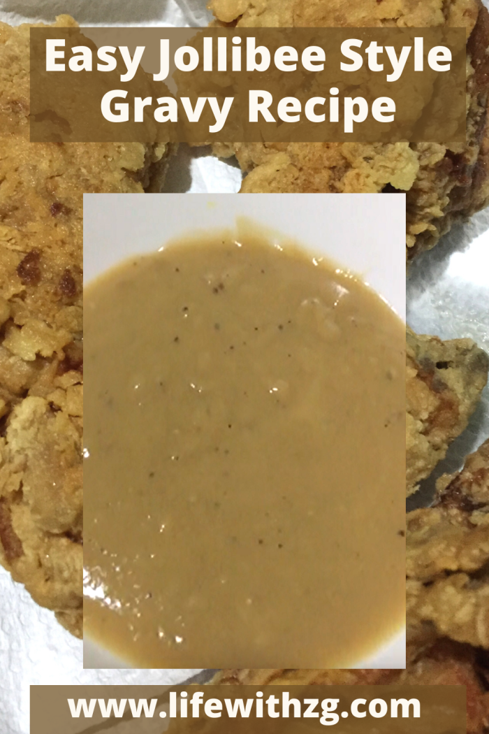 Easy Jollibee Style Gravy Recipe That You Need To Try Life with ZG l Motherhood l