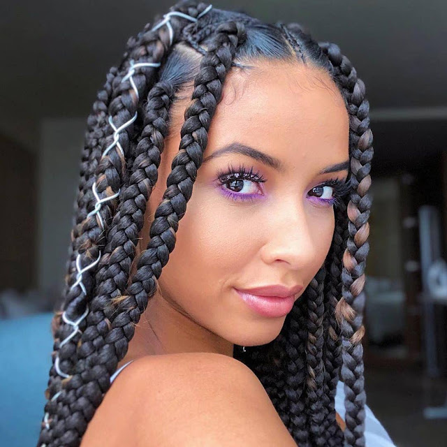 New 2019 Braids Hairstyles For Ladies Mynaijablog Com