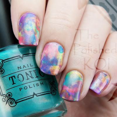 Rainbow Opal Nail Art TONIC