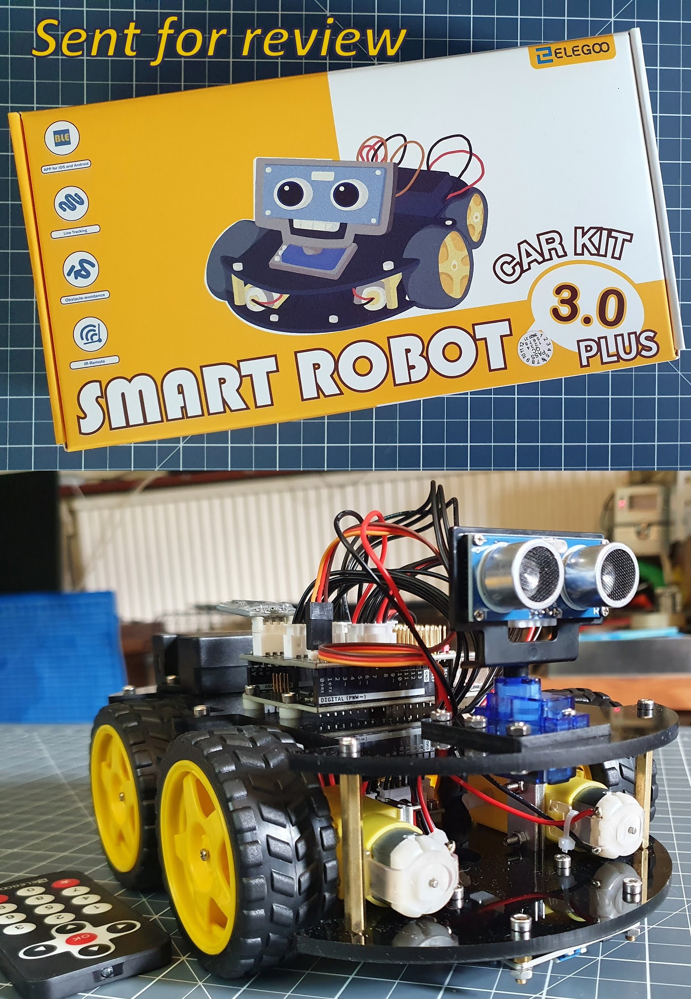 The Brick Castle Elegoo Smart Robot Car Kit 3.0 Plus Review (Age 13