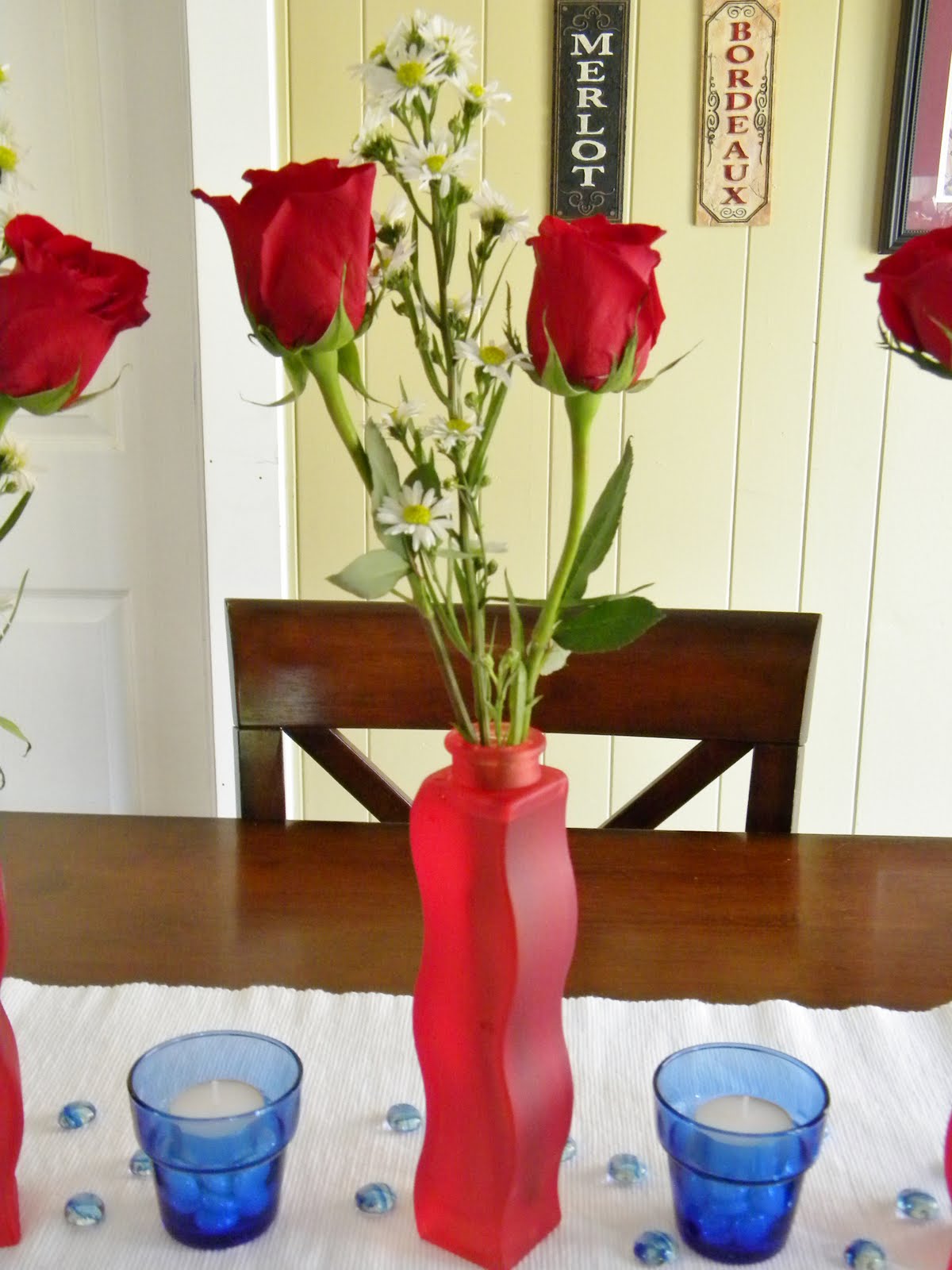 Kindred Spirits Creations: Red, White & Blue Table Decor