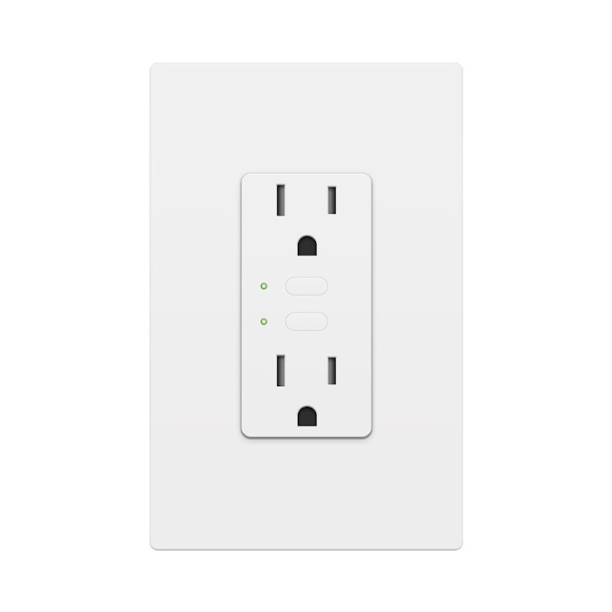 Insteon Remote Control Dual On/Off Outlet - White
