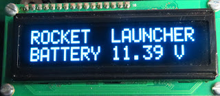 Rocket Launcher OLED Low Battery Screen