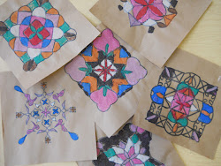 rangoli elementary india grade lessons patterns lesson math drawing symmetry projects arts craft indian sand pattern paper geometric activity elementaryartroom