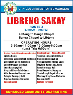 Libreng Sakay Route 3