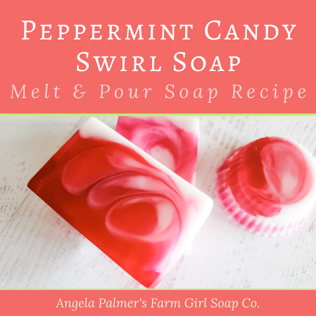 Learn how to make DIY peppermint soap with this easy melt and pour soap recipe.