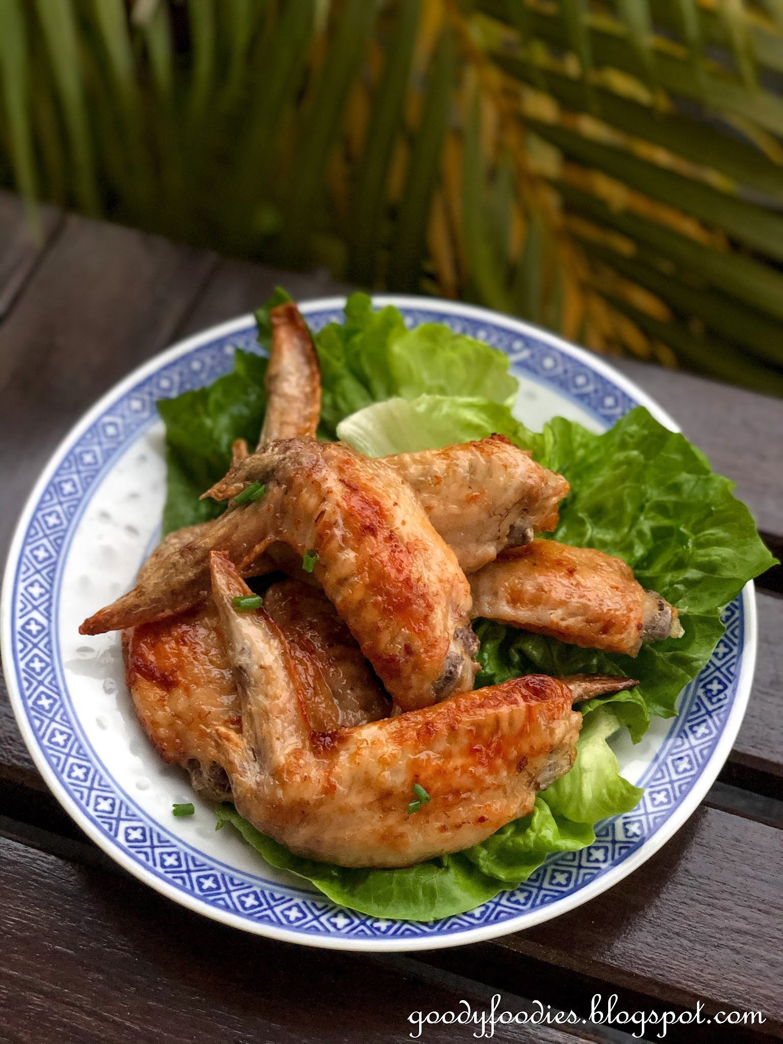 GoodyFoodies Recipe Air Fried Chicken Wings