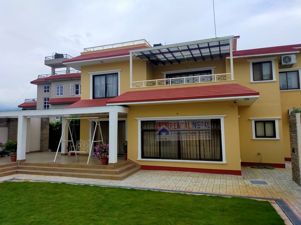 Beautiful Bungalow House for Rent in Basundhara, Kathmandu