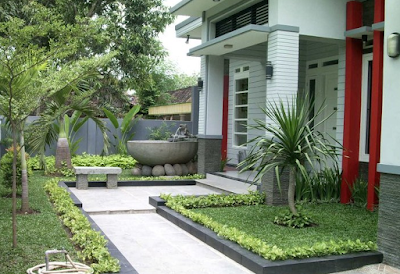 Taman Depan Rumah Sederhana Minimalis Modern 2019 Tukang Taman