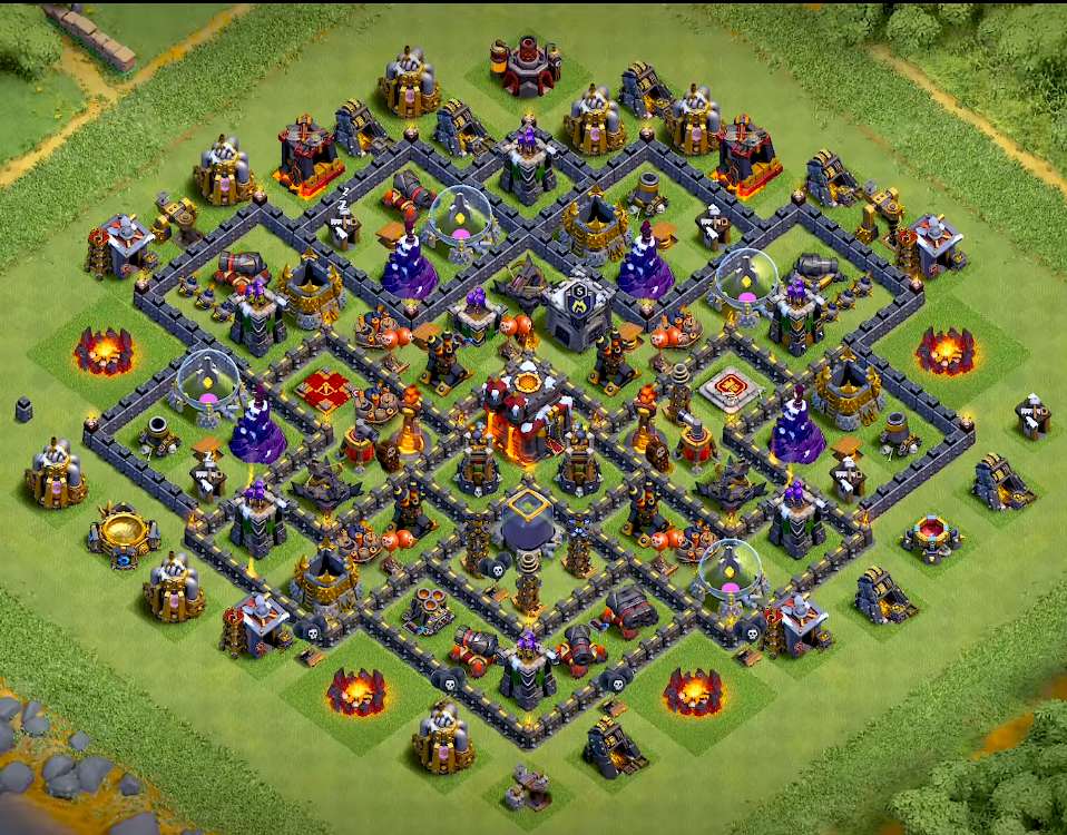 clash of clans th10 farming base clash of clans th10 farming base