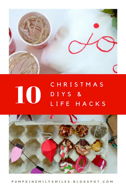 10 Christmas DIYs & Life Hacks