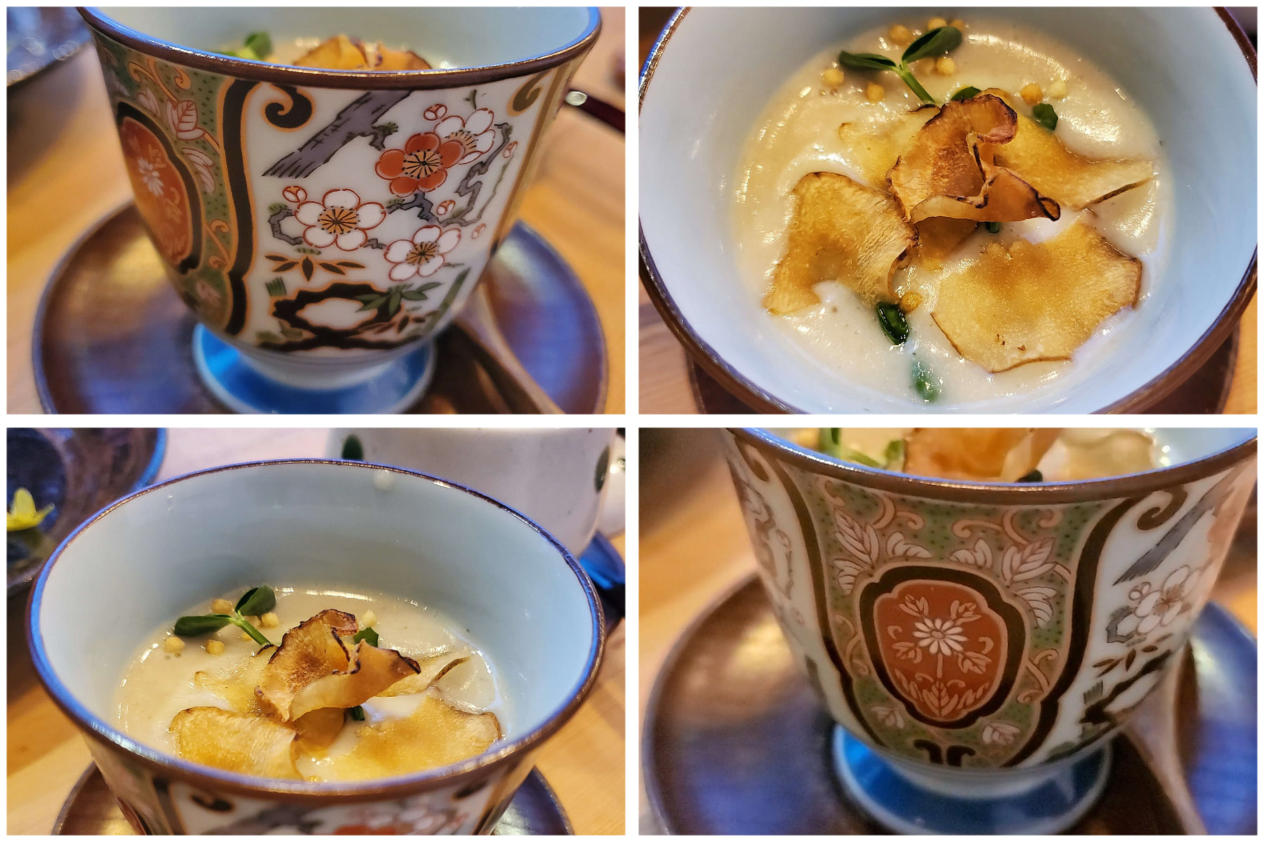  日式料理Sunchoke Potage Soup@Stem Japanese Eatery@Burnaby本拿比