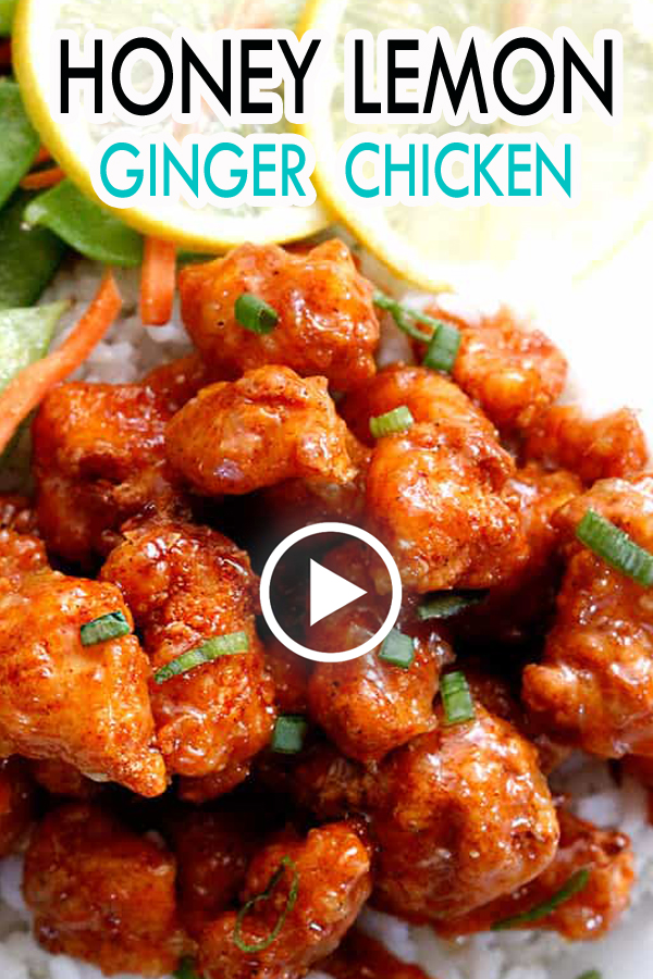 HONEY LEMON GINGER CHICKEN