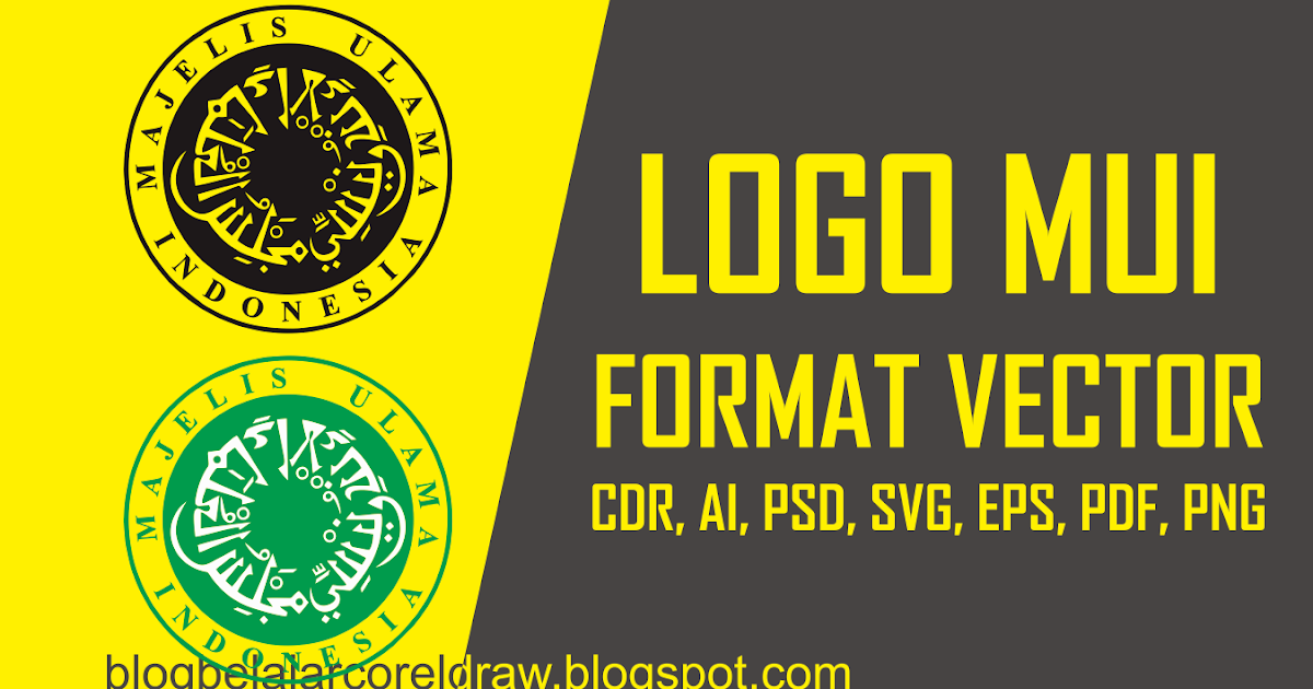 Logo MUI Format Vector CDR, AI, EPS, SVG, PNG, PDF - Belajar CorelDRAW
