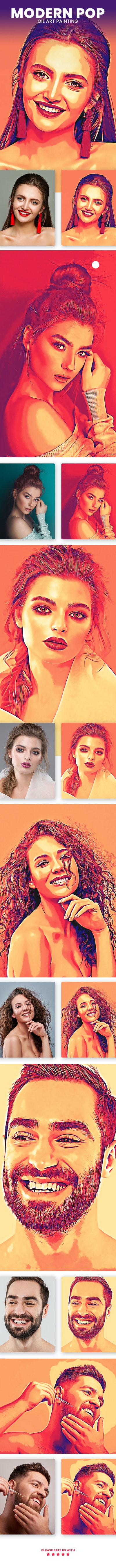 GraphicRiver - Modern Pop Oil Art Painting 30496322 2 Preview%2B%25283%2529