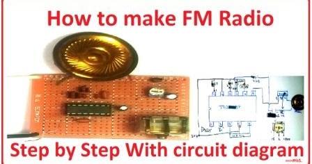How to make FM radio easy at home fm receiver circuit diagram 