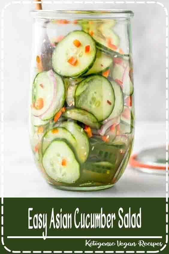 Easy Asian Cucumber Salad Amazing Recipes Foods