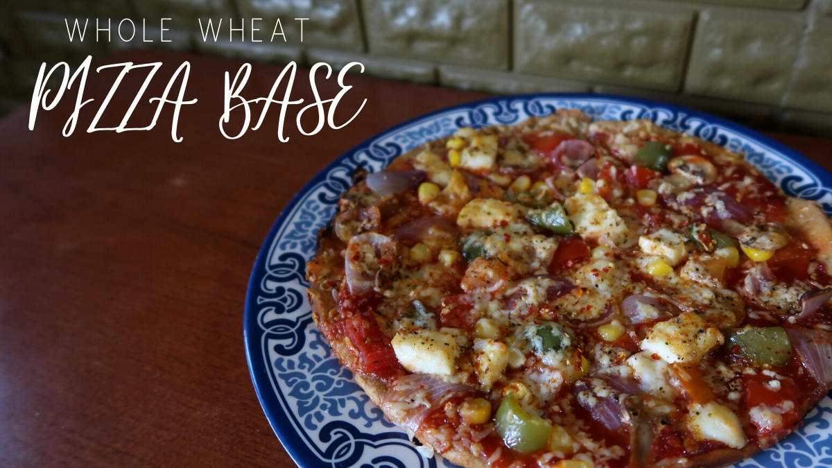 Whole Wheat Pizza Base Without Yeast Without Oven Recipe The