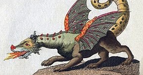 IF YOU WANT ME TO LISTEN TO YOU TALK ABOUT DRAGONS GYMSAC MEDIEVAL FOLKLORE SACK 