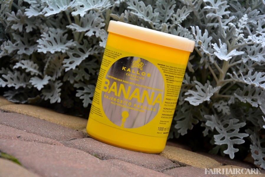 Fair hair care Recenzja Kallos, Banana Mask