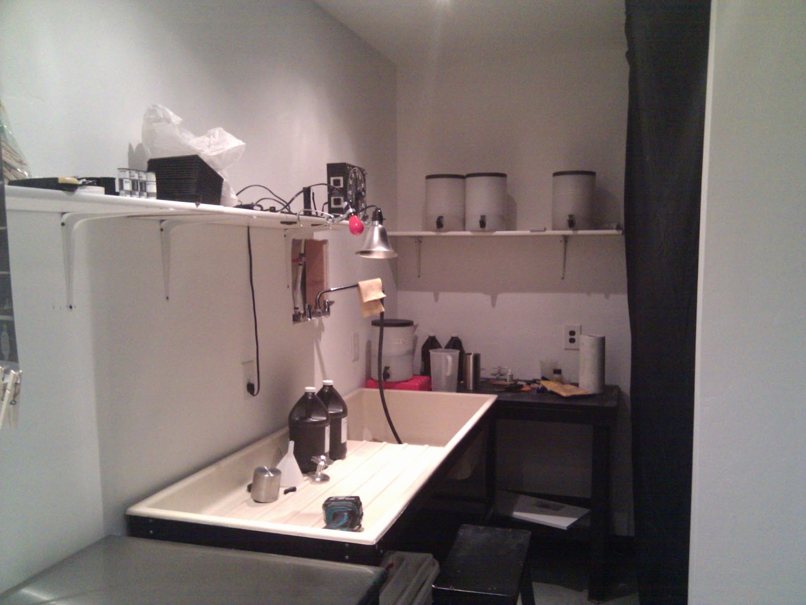 Brandon Allen Photography Finished my Darkroom in my new house