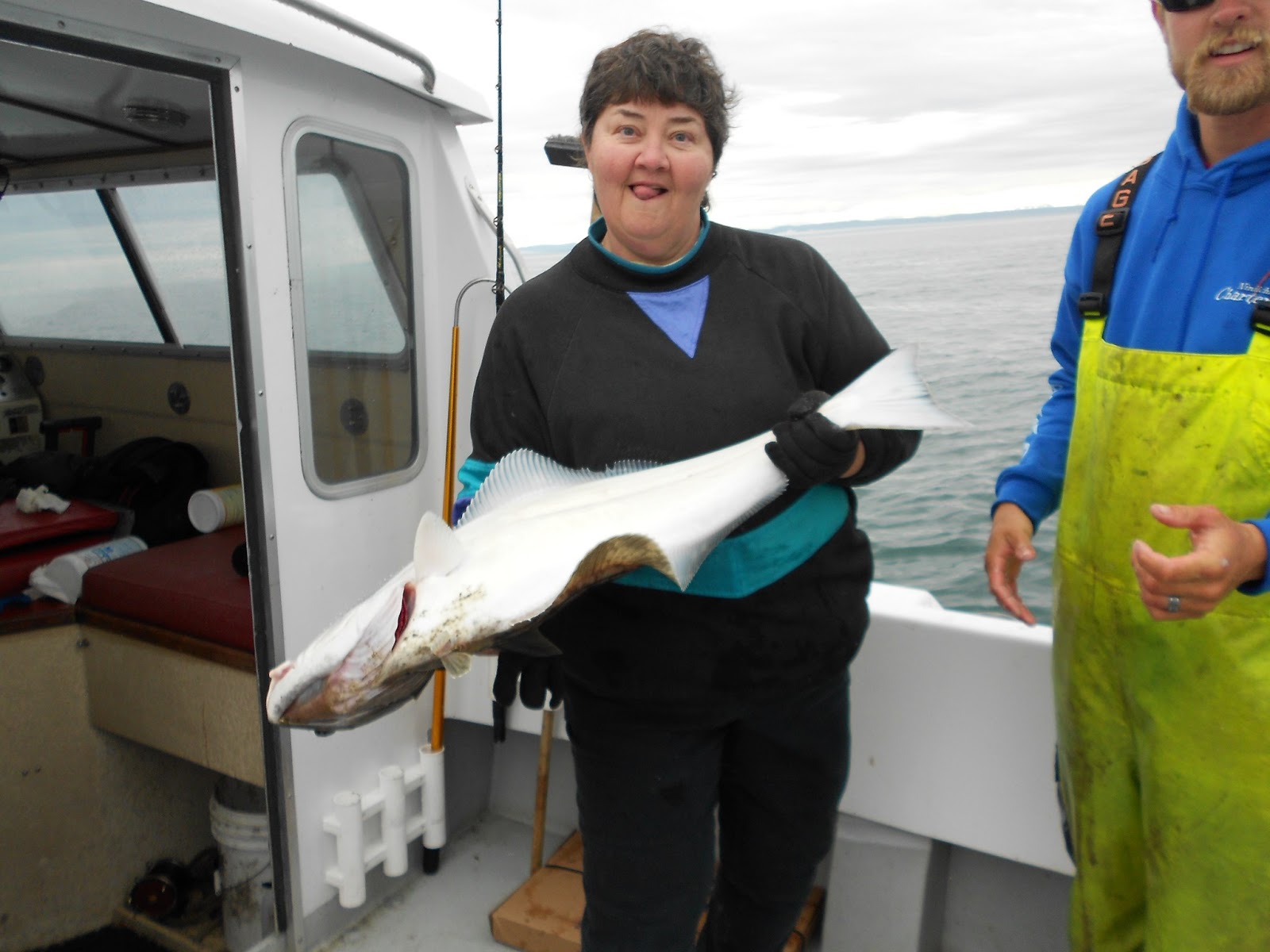 Hall's America Experience Ninilchik fishing for Halibut