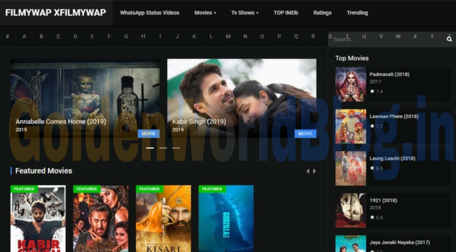 Filmywap 2021 - afilmywap 300MB Bollywood Movies Download HD