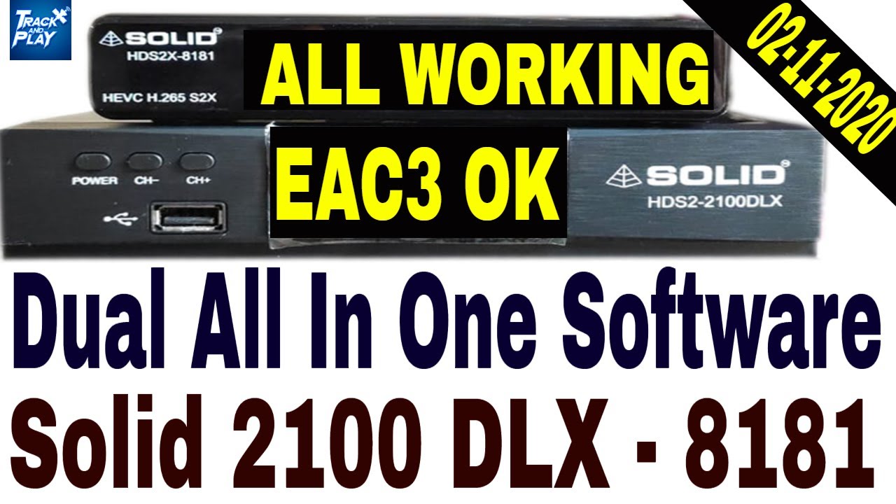 Solid 2100 DLX Latest Software,Solid 8181 Latest Software,Montage Dual
