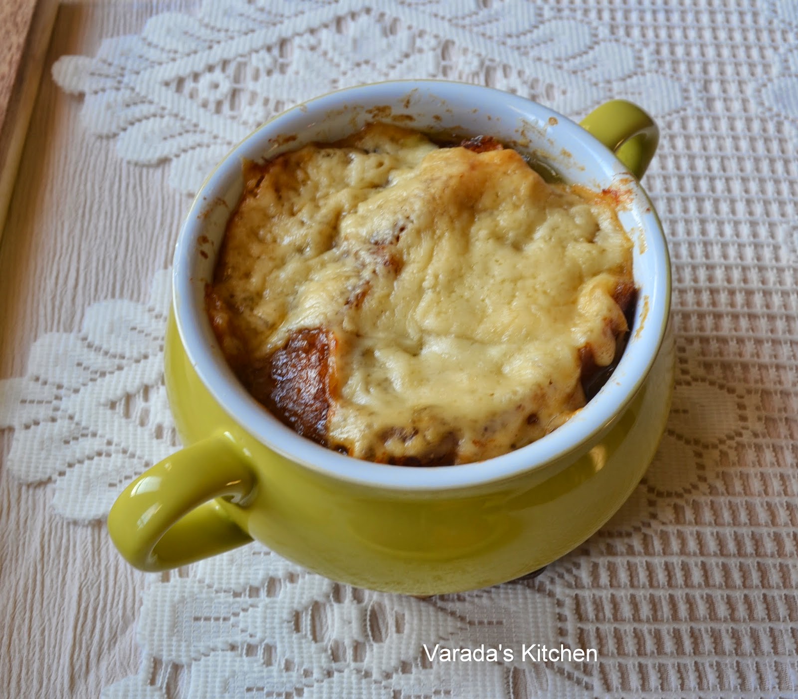 Onion Soup au Gratin