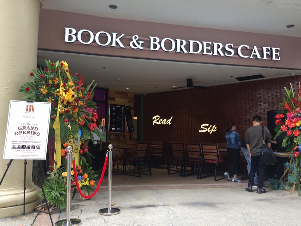 Book & Borders Cafe Now Open at Eastwood City! It's Me, Gracee