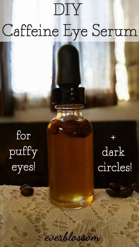 DIY Caffeine Eye Serum Tips Dietz