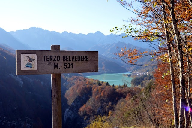 lago di barcis e sentiero del dint