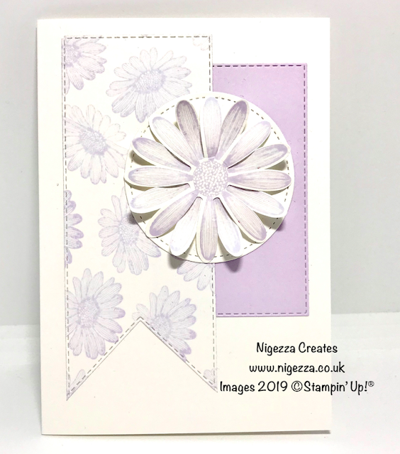 Nigezza Creates, Stampin' Up! Daisy Lane card, InspireINK Blog Hop