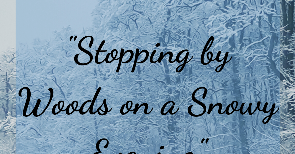 Stopping by woods on a snowy evening essay conclusion image