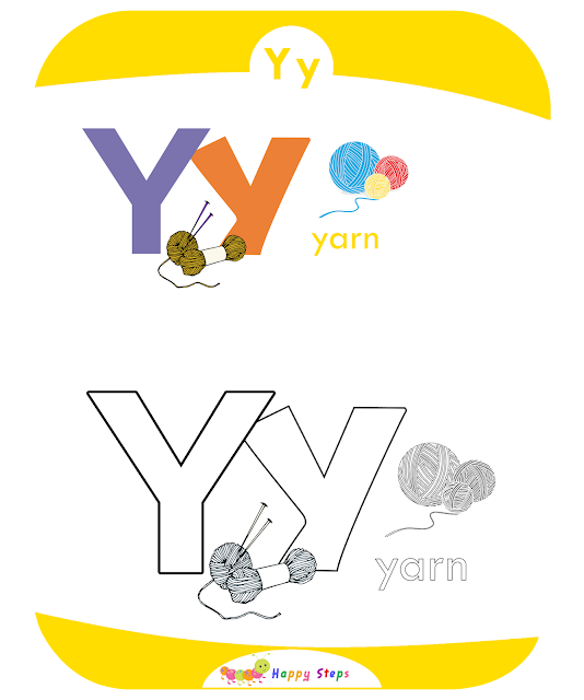 Coloring Worksheets letter Y