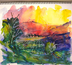 watercolor vermont demonstration holbein paintings second did event