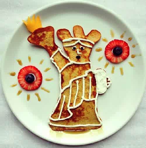 food art, toast project by Ida Skivenes art project ideas and craft ideas