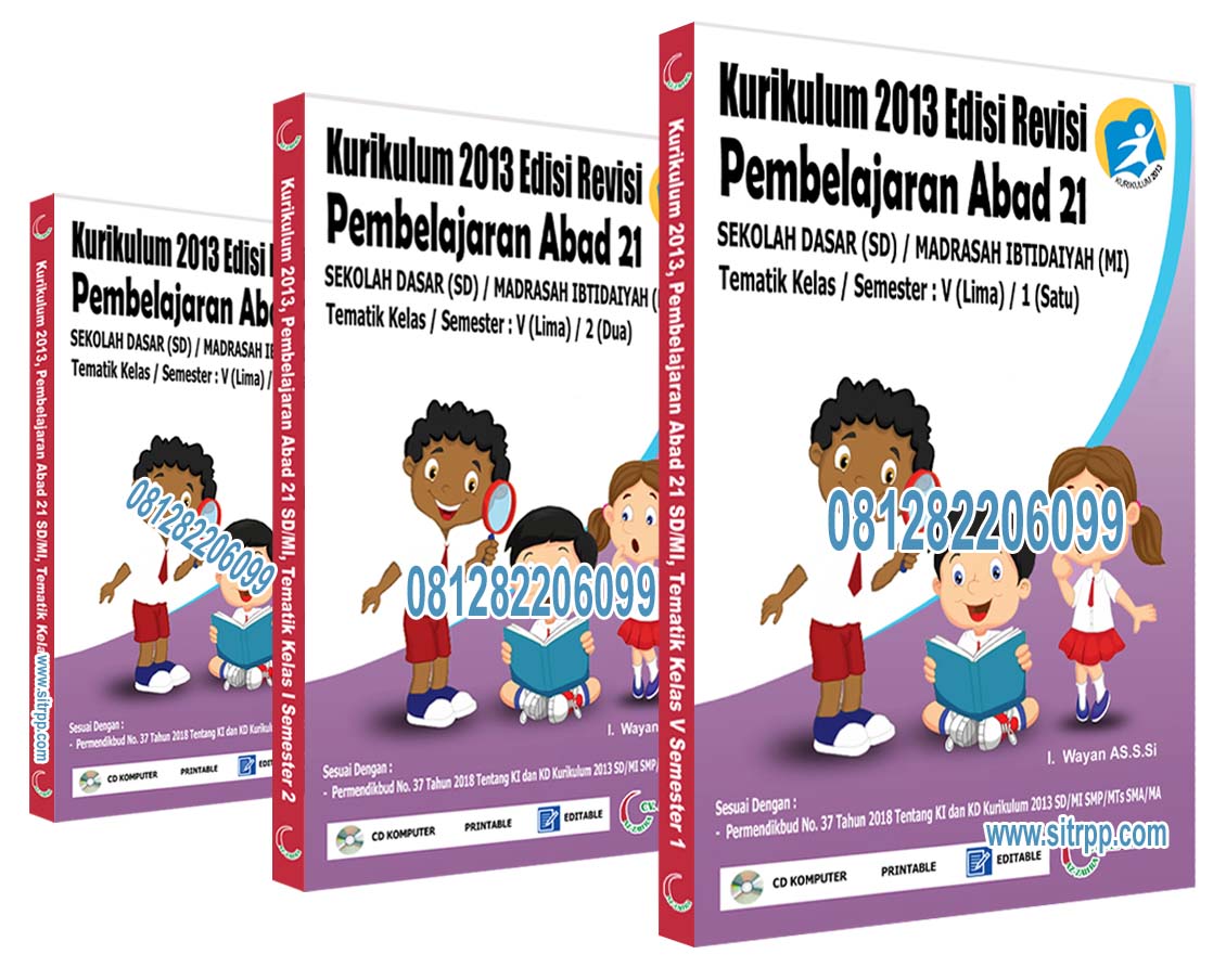 RPP Kelas 5 SD/MI Kurikulum 2013 Revisi 20192020 Lengkap