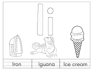 تعليم الاطفال الحروف الانجليزية letter i