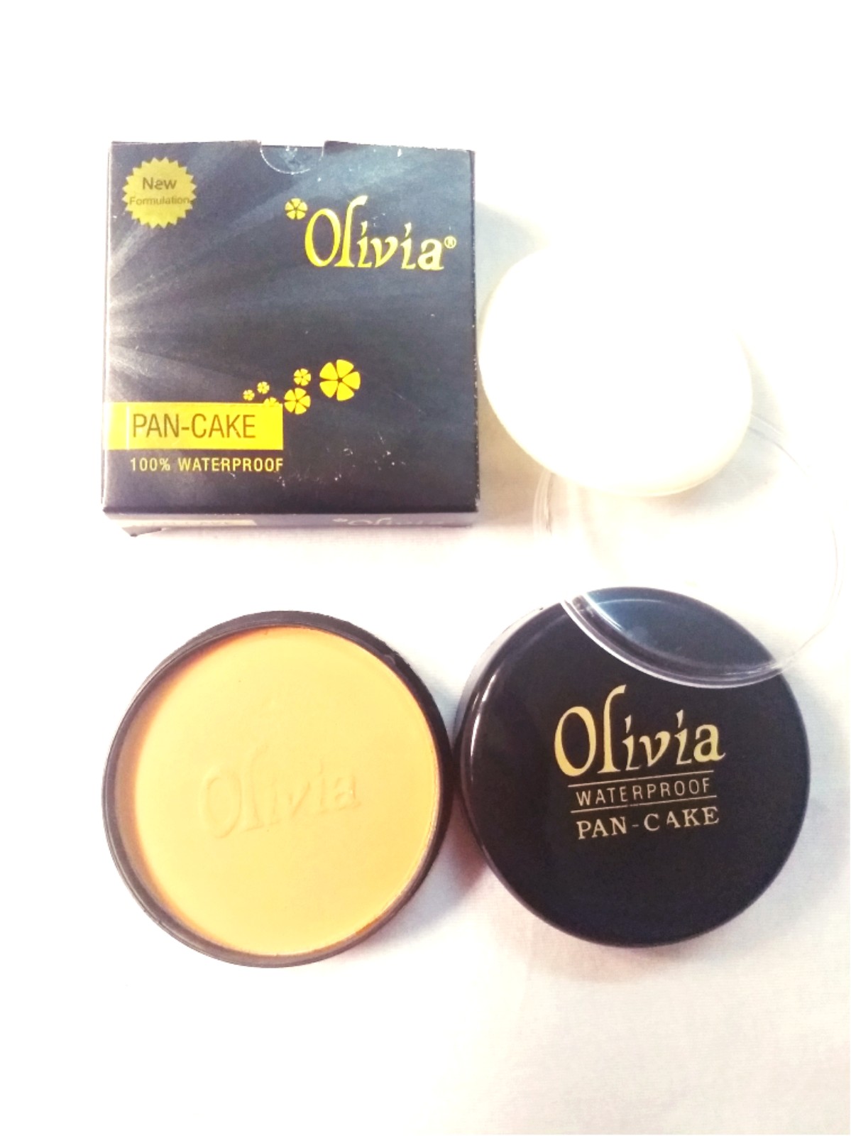 OLIVIA COSMETICS PANCAKE REVIEW