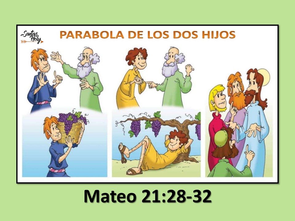 parábola de los 2 hijos