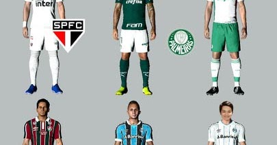 Pes 2017 Liga Brazil Mini Kitpack 2020 2021 Kazemario Evolution