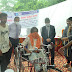 सीएसआर के तहत भारतीय स्टेट बैंक ने दिव्यांगजनों को दी तिपहिया साइकिलें और कान की मशीनें