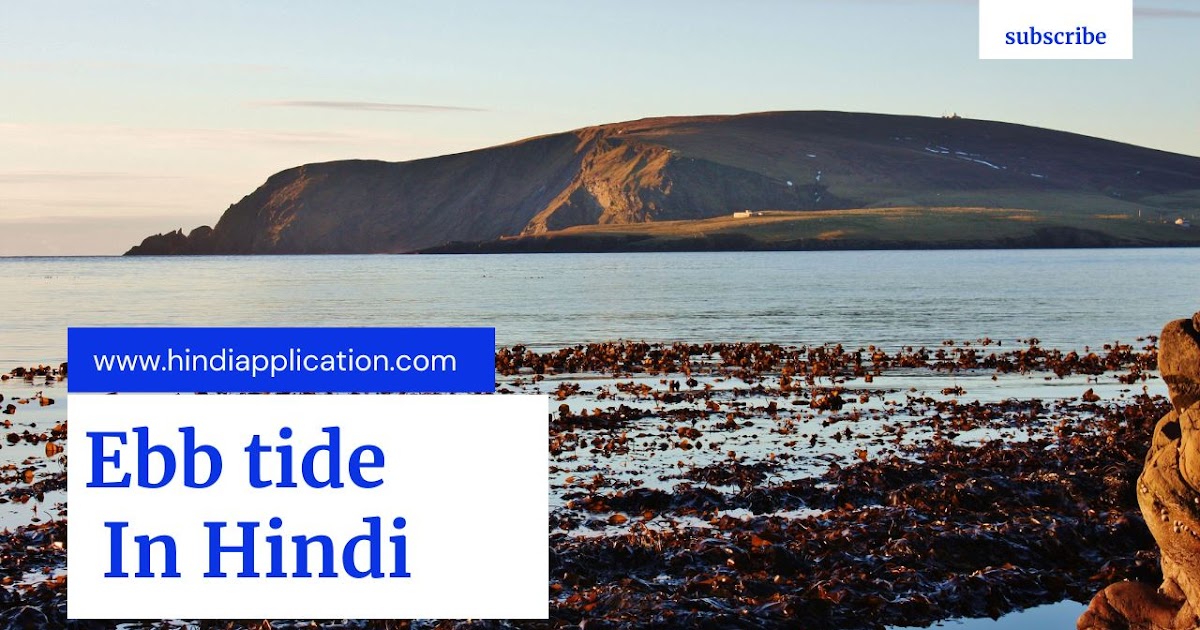 Ebb tide essay 05 picture