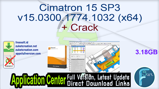 Cimatron 15 SP3 v15.0300.1774.1032 (x64) + Crack